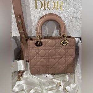 Authentic Dior small lady bag